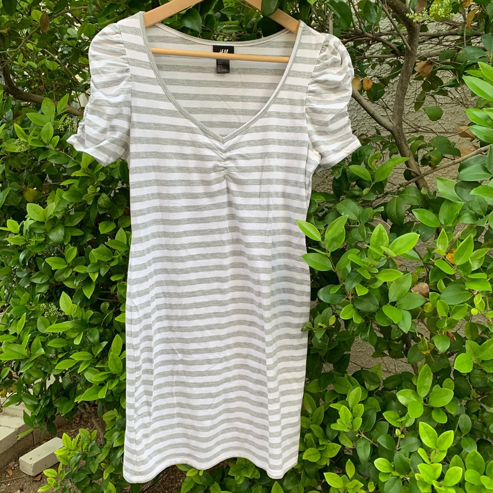 Stripe mini dress